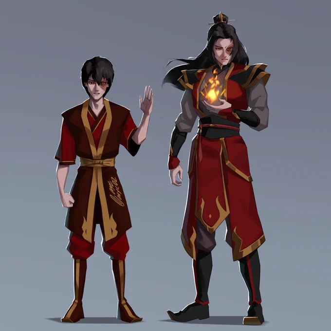 Firelord Zuko, through the years~