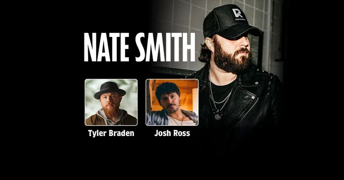 Artists, Nate Smith, Tyler Braden, Josh Ross