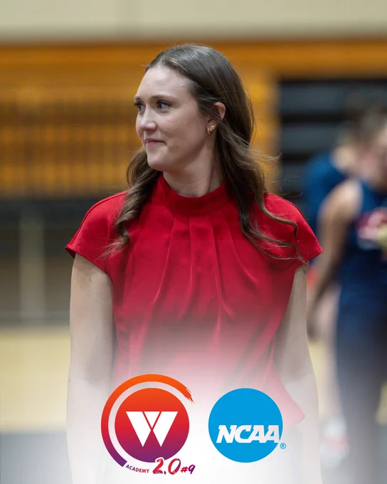 Coach Soper photo with WeCoach and NCAA Logo