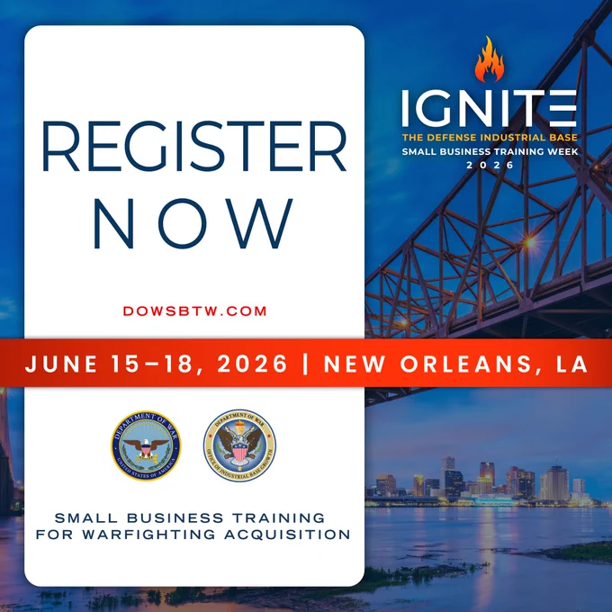 Planned for government personnel and APEX Accelerator staff, SBTW is our premier workforce training event focused on best practices, tools, and insights that strengthen the defense industrial base.