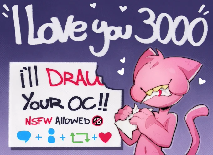 3k follower giveaway