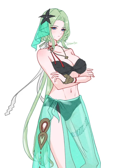 Art:
https://danbooru.donmai.us/posts/10468169?q=isolde_(zenless_zone_zero) 
