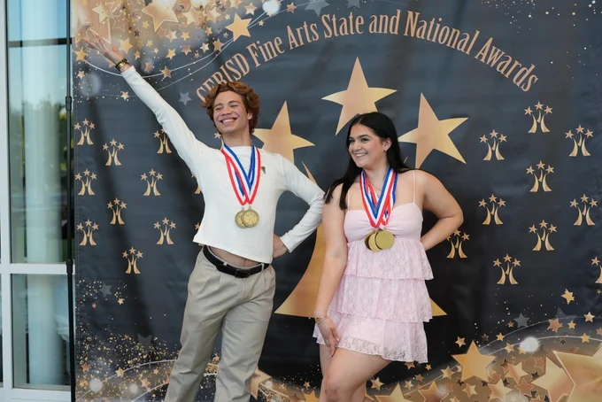 CFBISD students and staff gathered at the Fine Arts Awards Gala celebrating student achievement in the arts.
