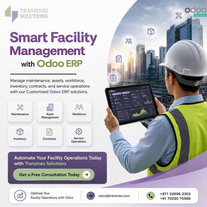 Smart Facility Management with Odoo ERP 