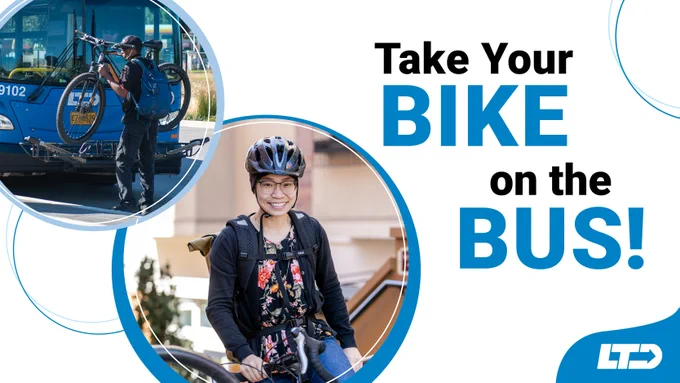 Take your bike on the bus!