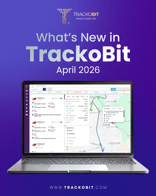 What's New in TrackoBit April 2026