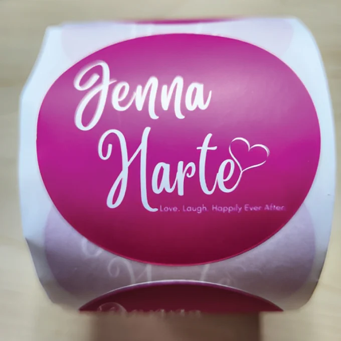 Jenna Harte's roll stickers