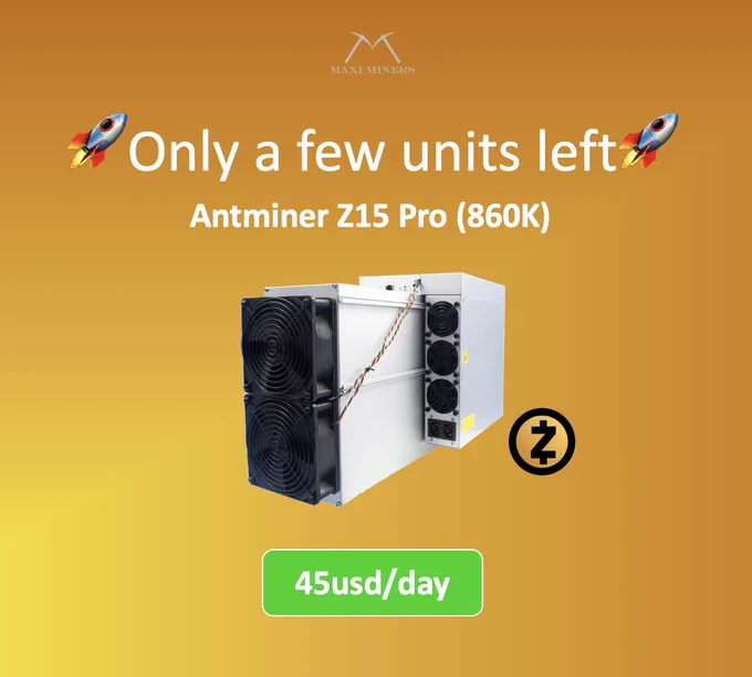 Antminer Z15 Pro - Only a few units left - Maxi Miners