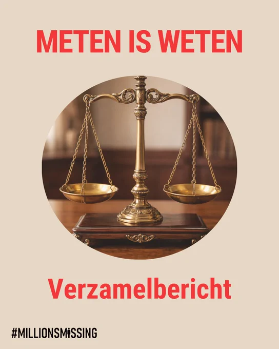 Afbeelding van een weegschaal met daarbij de woorden METEN IS WETEN en Verzamelbericht.