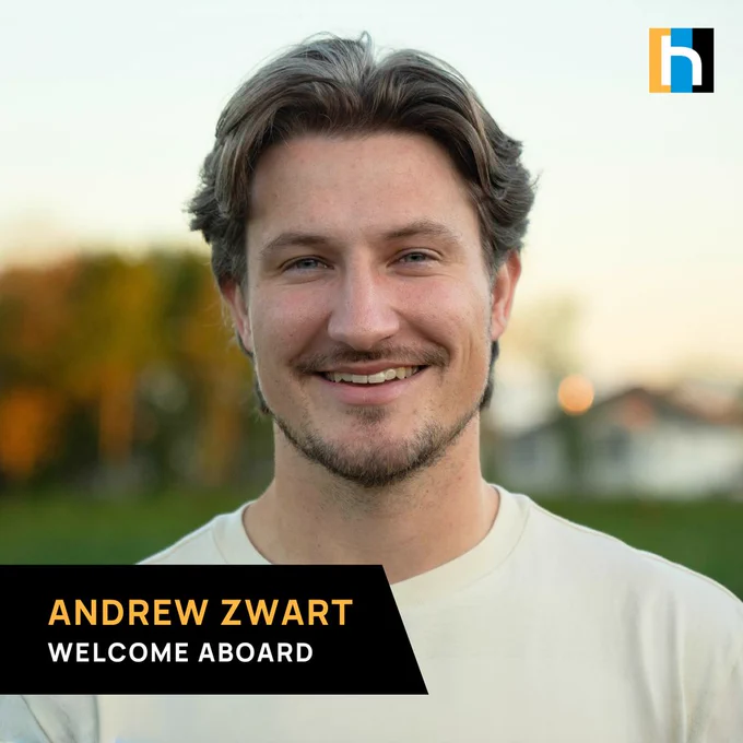 Humotech welcomes Andrew Zwart!