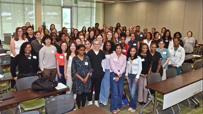 Group photo of students in the summer BSN cohort