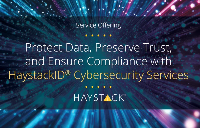 Protect data, preserve trust, and ensure compliance with HaystackID® Cybersecurity Services