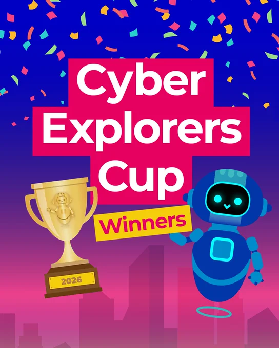 Winners of the Cyber Explorers Cup