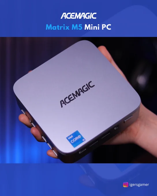ACEMAGIC MATRIX M5 #ミニPC は、ポケットサイズのモンスターです 🤯⚡
高性能・瞬時の応答性・安定した動作を実現し、集中力・生産性・創造性を維持するサポートをします 🔥

▶ https://www.youtube.com/watch?v=n7OPwQaD7gA
  
🏷️クーポンコード : ACEFAN3 👉
https://acemagic.jp/products/minipc-m5-intel-14900hx

#ACEMAGICM5 #コンピューター 