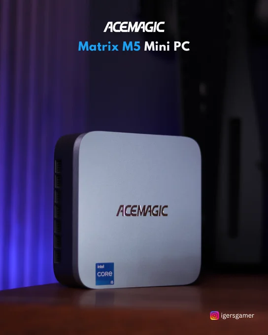 ACEMAGIC MATRIX M5 #ミニPC は、ポケットサイズのモンスターです 🤯⚡
高性能・瞬時の応答性・安定した動作を実現し、集中力・生産性・創造性を維持するサポートをします 🔥

▶ https://www.youtube.com/watch?v=n7OPwQaD7gA
  
🏷️クーポンコード : ACEFAN3 👉
https://acemagic.jp/products/minipc-m5-intel-14900hx

#ACEMAGICM5 #コンピューター 