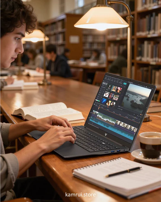 Your late-night library edits deserve a laptop that keeps up. 🎬💻
The KAMRUI AX17 Pro with AMD Ryzen™ power handles video editing, school work, and everything in between—all on a slim, 17.3" display.

Grab yours with code KAMRUIFAN3:
https://kamrui.store/products/kamrui-ax17-n150-laptop

#KAMRUI #CreatorLaptop #StudentTech
