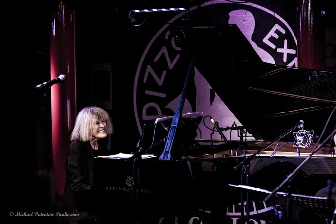 Carla Bley Trios @ the PizzaExpress Jazz Club, 2017... https://michaelvalentinestudio.com/jazz_gallery/carla_bley_trios/index.php