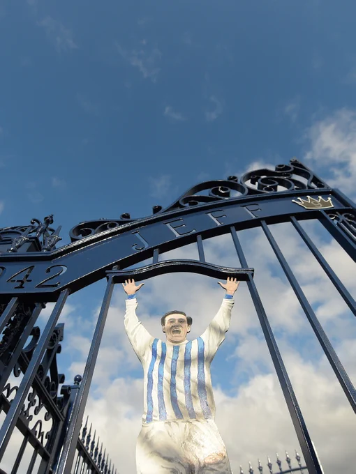 A shot of the Astle Gate at The Hawthorns.