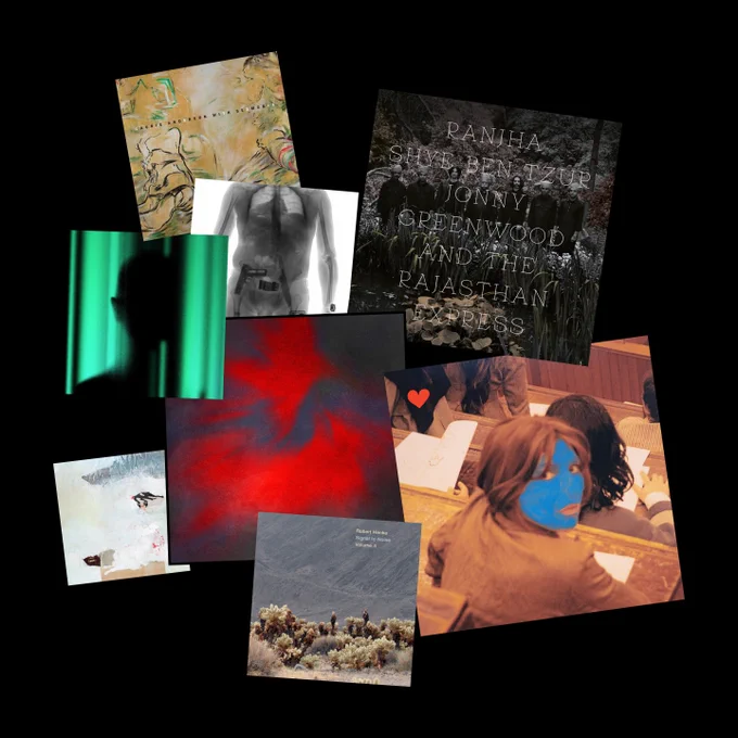 Aldous Harding - Train on the Island
Kreng - Wormhole
Shye Ben-Tzur, Jonny Greenwood & The Rajasthan Express - Ranjha
Robert Henke - Signal To Noise, Vol. II
Loraine James - Detached From The Rest Of You
Rabit - Stranger in a Strange Land
Laurie Anderson with Sexmob - Let X=X (Live)
Mark Templeton - Standing On A Hummingbird (2026 Remaster)