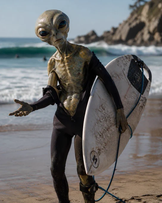 👽🌊 AlienSurf Report:

“Viajei bilhões de quilômetros procurando vida inteligente… e encontrei um crowd brigando pela mesma direita.” 😂

Respeite a prioridade… e nunca subestime o tamanho do swell.

#AlienSurf #Surf #SurfHumor #Wave #Surfing #Ocean #LineUp #BigSwell #SurfCulture #SciFi #Alien #BeachLife #SurfLife #IntergalacticSurf #SurfVibes #OnlySurfersKnow #CosmicSurf #Barrel #SurfArt #SurfReport