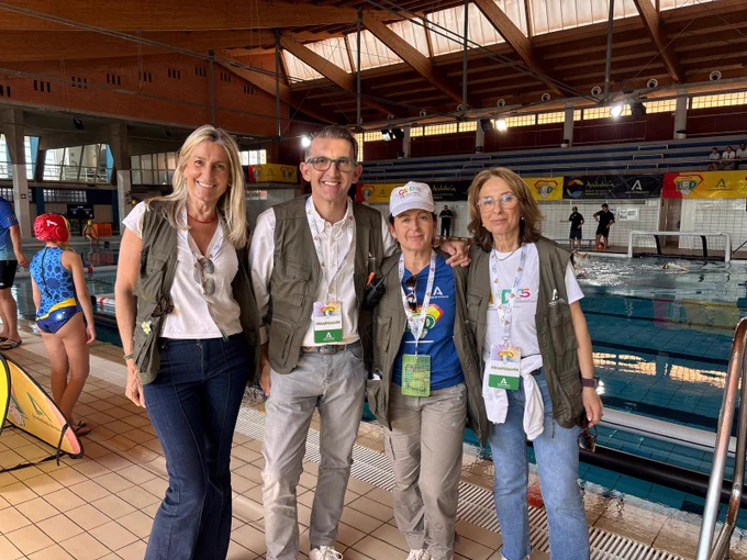 🔊El Centro Andaluz de Medicina del Deporte #CAMD estuvo presente en la fase final de la V Liga 'Edúcate en el Deporte' #LigaLED, celebrada en la Ciudad Deportiva Javier Imbroda de Málaga, velando por la salud y el bienestar de los 680 deportistas participantes.

💙 Nuestro equipo sanitario trabajó para garantizar una práctica deportiva segura, reforzando el compromiso del CAMD con la promoción de la salud en el deporte base andaluz.
 
#MedicinaDelDeporte #DeporteSeguro #SaludYDeporte #Andalucía #Málaga #DeporteBase #JuntaDeAndalucía