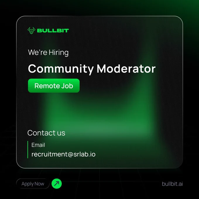 Bullbit is Hiring
