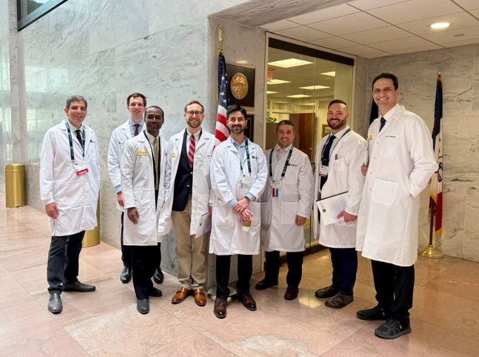 Pictured are Francisco Donato, Michael Kwofie, Yashant Aswani, Mikhael Sebaaly, Antony Hayes, Thomas Reith, Sawyer Goetz, and Arda Demirci.