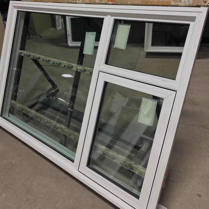 Custom replacement window built in Winnipeg manufacturing facility is designed for Manitoba weather with energy-efficient performance and lasting durability.