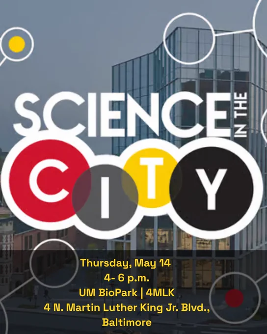 Science in the city graphic 