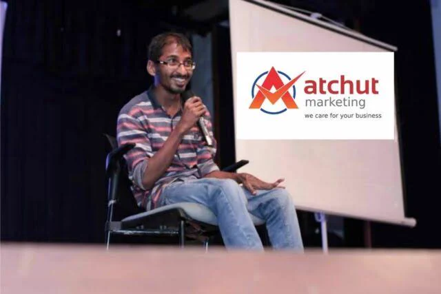 File picture of entrepreneur with Disability Akshay Atchut Fadte