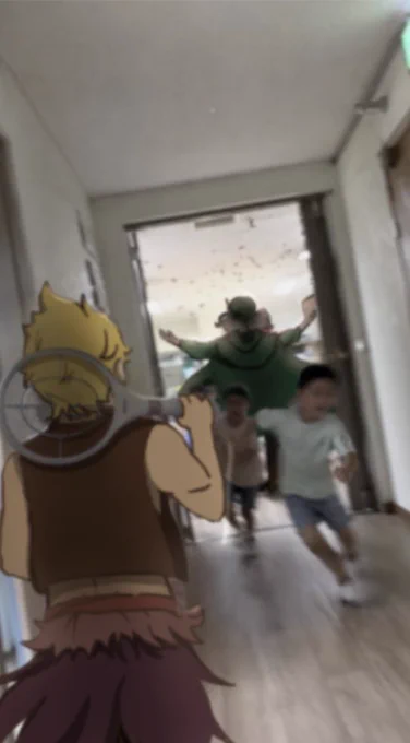 色、人物トレース