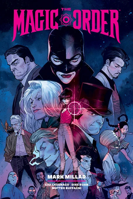 Cover of The Magic Order Library Edition Volume 2, illustrated by Dike Ruan, Giovanna Niro