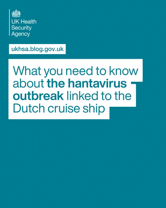 ukhsa.blog.gov.uk
What you need to know about the hantavirus outbreak linked to the Dutch cruise ship