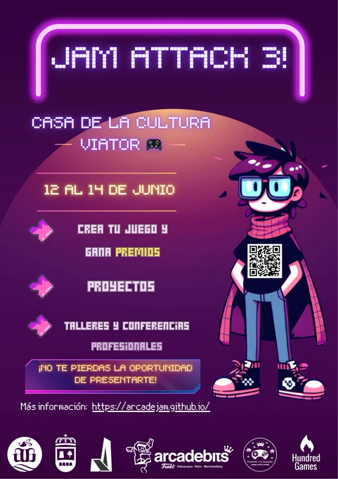 jam Attack 3 los días 12 al 14 de Junio en La casa de la cultura de Viator.