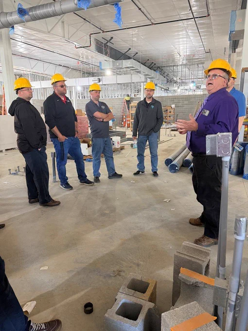 teacher construction zone lunch and learn field trip