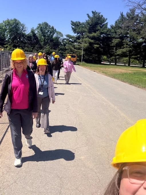 teacher construction zone lunch and learn field trip