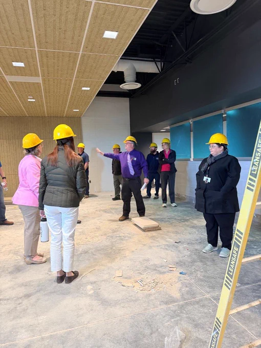 teacher construction zone lunch and learn field trip