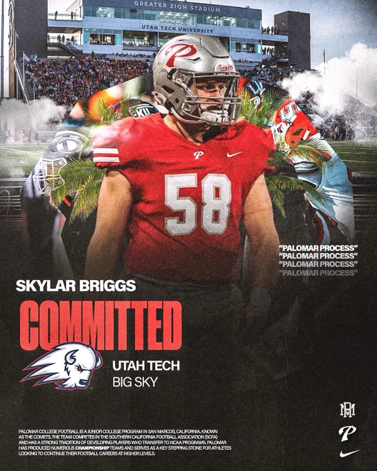 Congratulations to Mid-Year transfer Skylar Briggs on his commitment to Utah Tech!