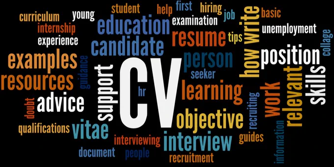 CV word cloud