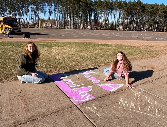 Chalk the walk