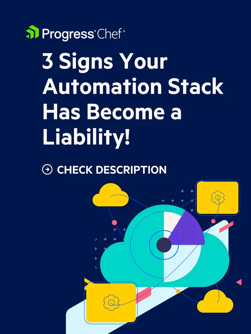 3 Signs Your
Automation Stack
Has Become a Liability!
CHECK DESCRIPTION