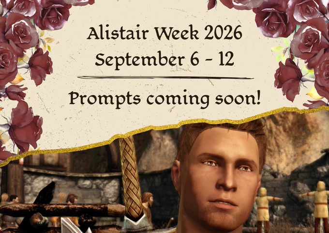 Alistair Week 2026
September 6 - 12
Prompts coming soon!