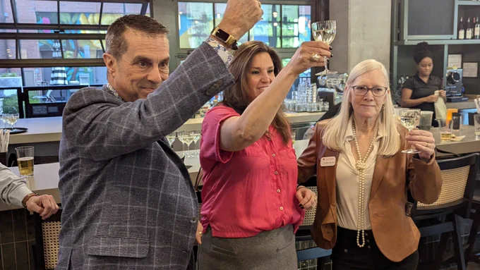Tim Rogers, President & CEO of AHHC, Brooke Baragona, Business Development at SembraCare, and Lee Dobson, Lee Dobson, MPA, CPHQ
Deputy Executive Director, Government Relations at Hearts for Home Care