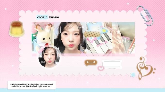 🥯 BUNSIE < 2 slot >