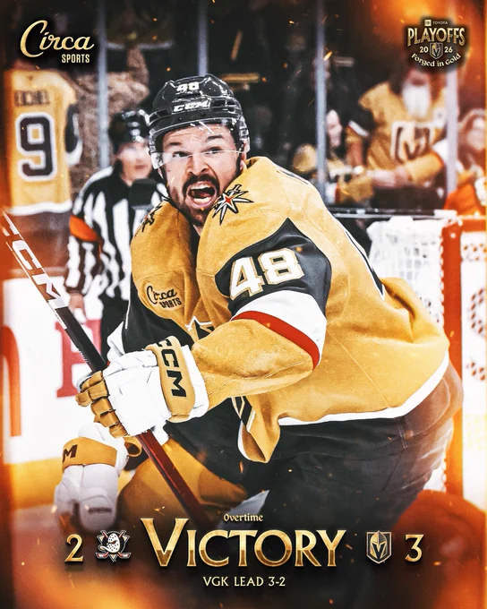 Final (OT): VGK 3, ANA 2
