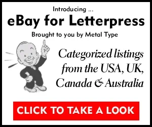 eBay for Letterpress