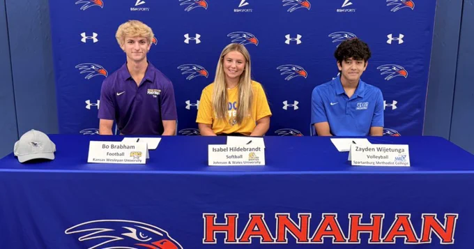 Hawks Sign to Continue Athletic Careers at the Collegiate Level