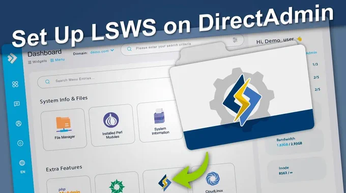 Set up LSWS on DirectAdmin