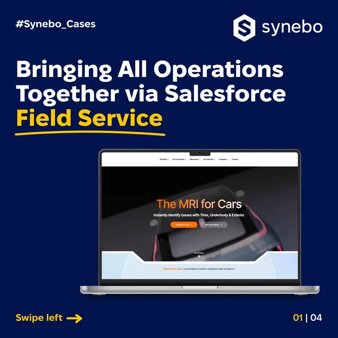 Bringing All Operations Together via Salesforce Field Service