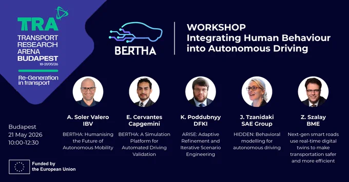 BERTHA workshop at TRA